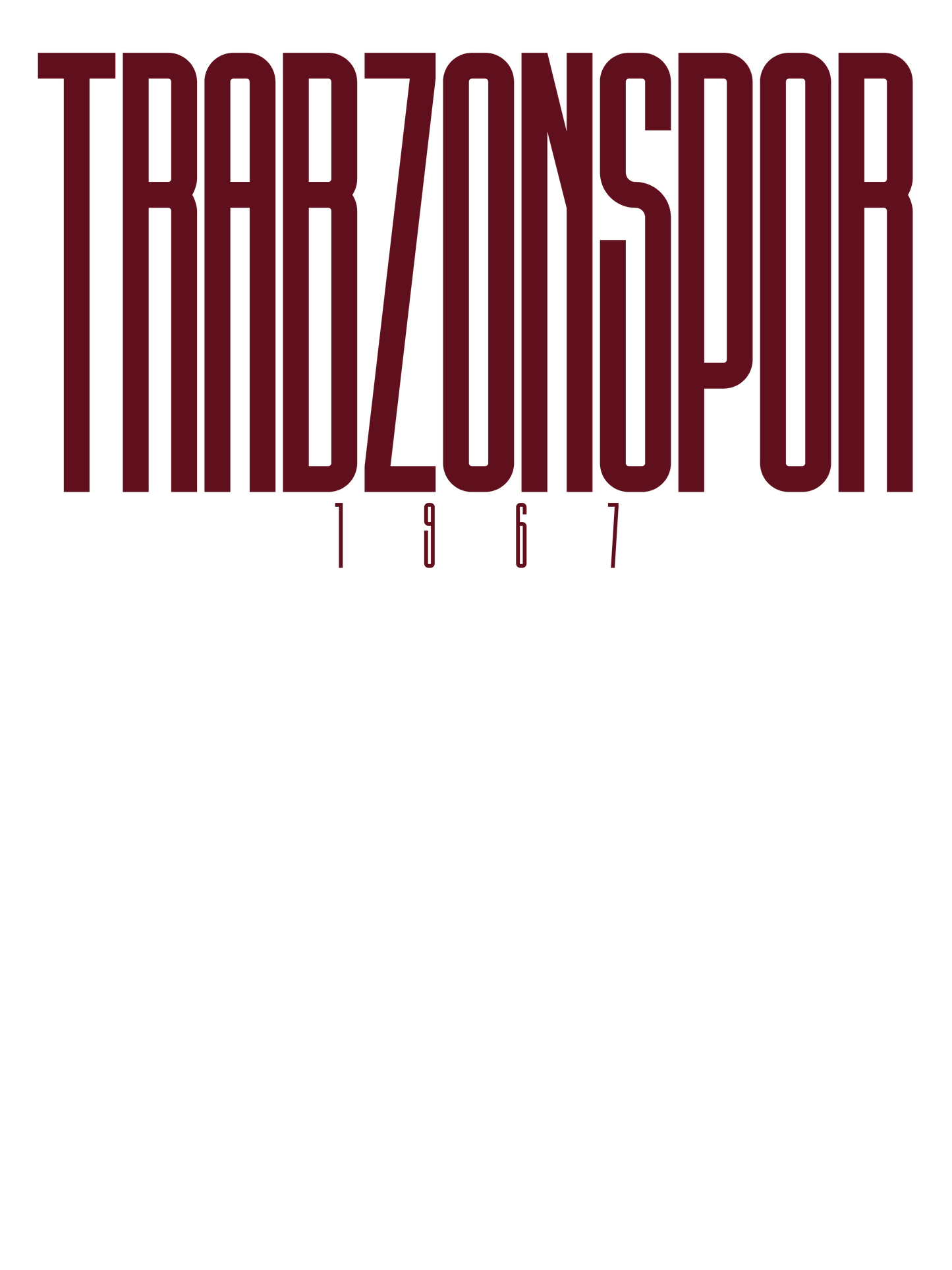 1967 TRABZONSPOR Red Oversized Shirt