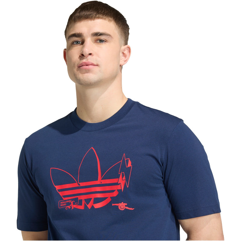 adidas FC Arsenal Seasonal Graphic T-Shirt 2025/26 Herren