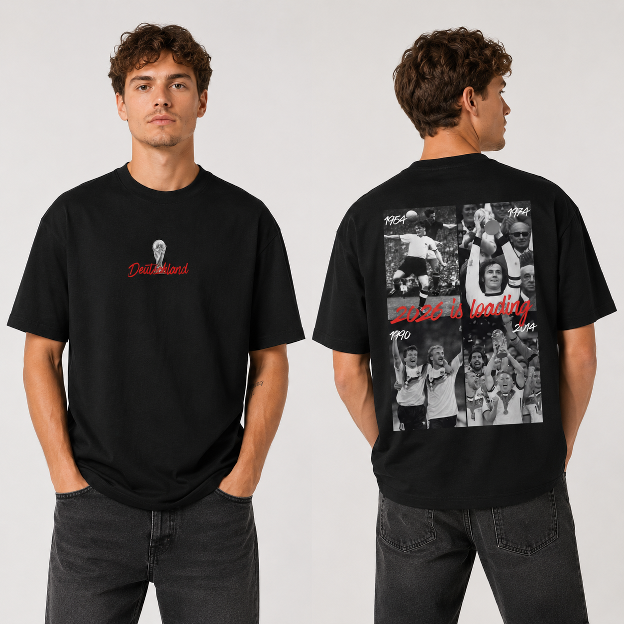 Deutschland WM 2026 Oversized Shirt