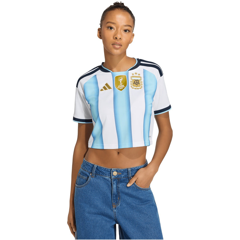 adidas AFA Argentinien Cropped Heimtrikot 2026 Damen
