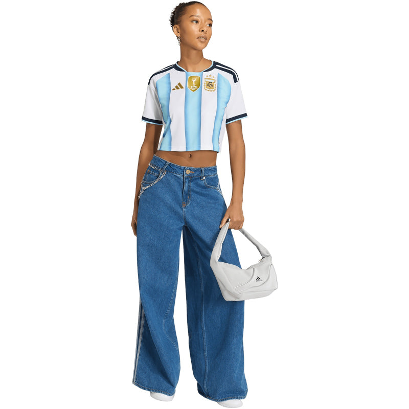 adidas AFA Argentinien Cropped Heimtrikot 2026 Damen