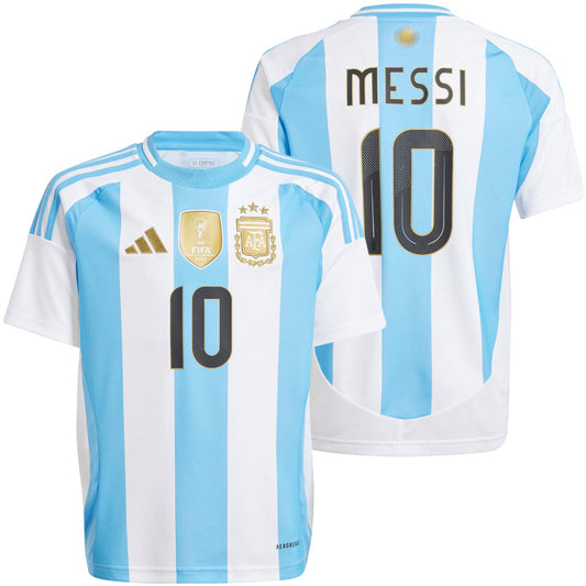 adidas AFA Argentinien Messi Heimtrikot Kinder