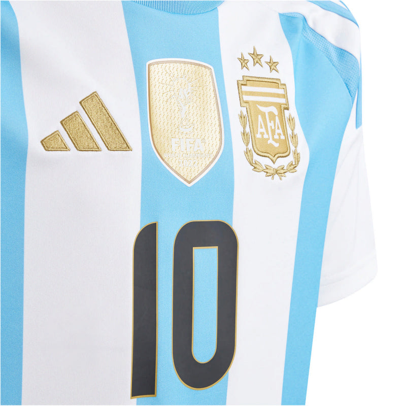 adidas AFA Argentinien Messi Heimtrikot Kinder