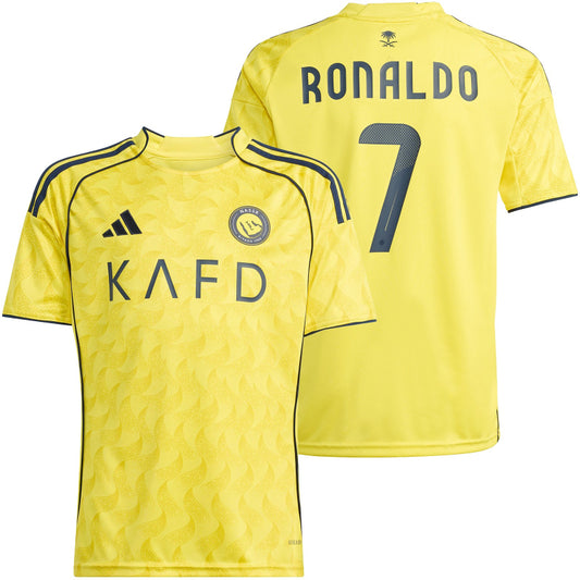 adidas Al Nassr FC Christiano Ronaldo Heimtrikot 2025/26 Jungen