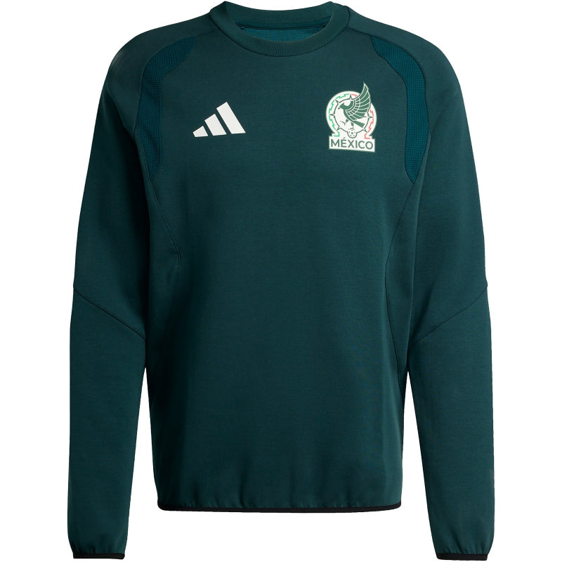 adidas FMF Mexiko Tiro Tech Crew Sweatshirt 2026 Herren