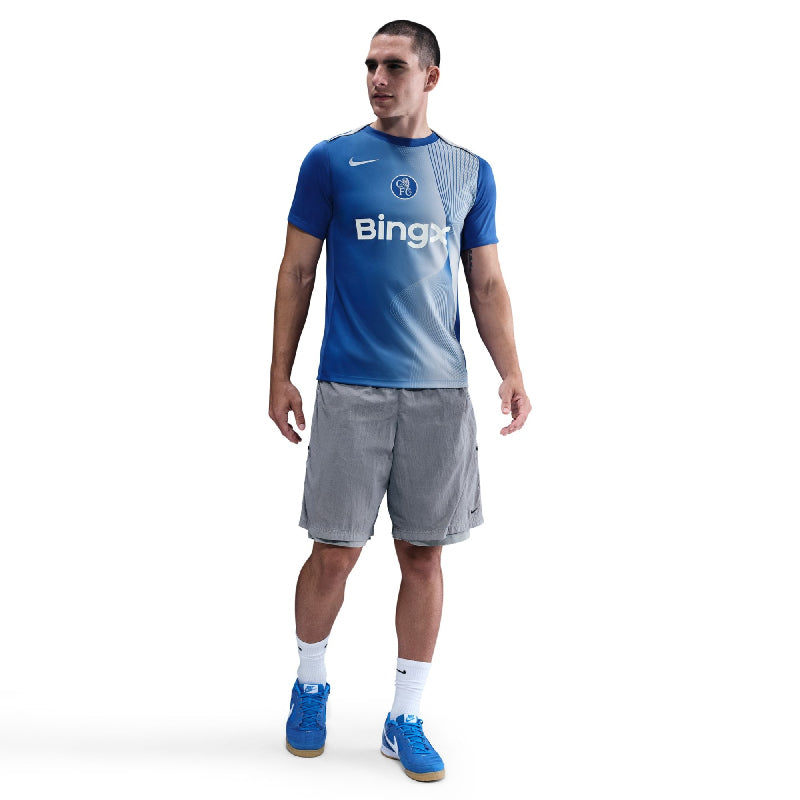 NIKE FC Chelsea London Dri-FIT Academy Pro Ausweich kurzarm Aufwärmshirt Herren