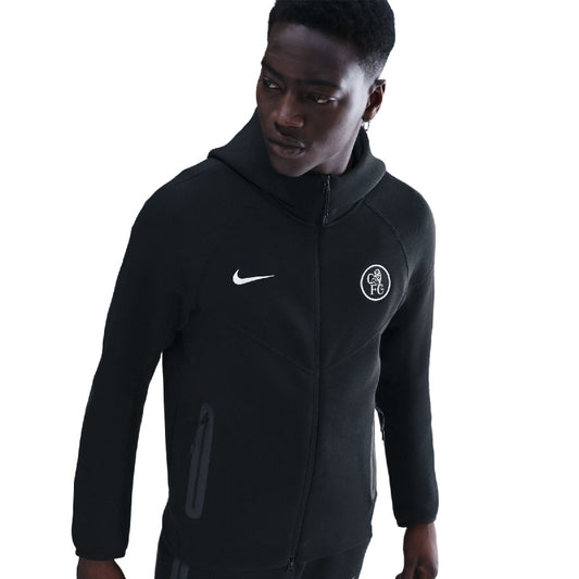 NIKE FC Chelsea London Sportswear Tech Fleece Windrunner Ausweich Kapuzenjacke Herren
