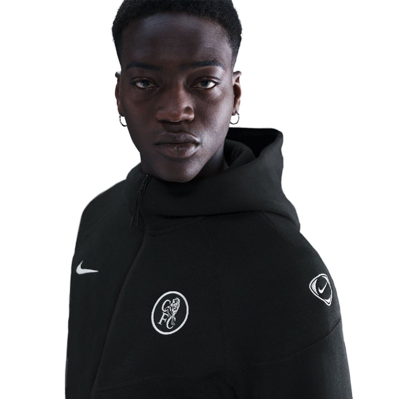 NIKE FC Chelsea London Sportswear Tech Fleece Windrunner Ausweich Kapuzenjacke Herren