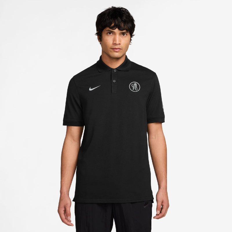 NIKE FC Chelsea London The Polo Dri-FIT Ausweich Poloshirt Herren