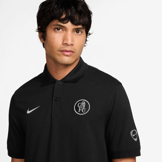NIKE FC Chelsea London The Polo Dri-FIT Ausweich Poloshirt Herren