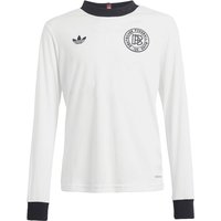 adidas DFB Deutschland 125 Jahre Jubiläum langarm Sondertrikot Herren JY0217 - cloud white/black XL