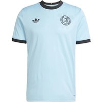 adidas DFB Deutschland 125 Jahre Jubiläum Sondertrikot Herren JY1315 - clear blue/black XL