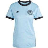 adidas DFB Deutschland 125 Jahre Jubiläum Sondertrikot Damen JY1314 - clear blue/black L